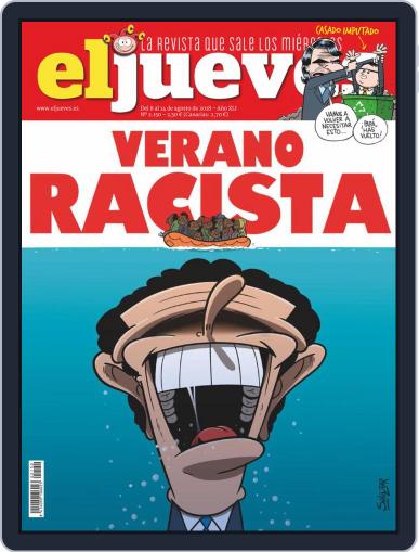 El Jueves August 6th, 2018 Digital Back Issue Cover