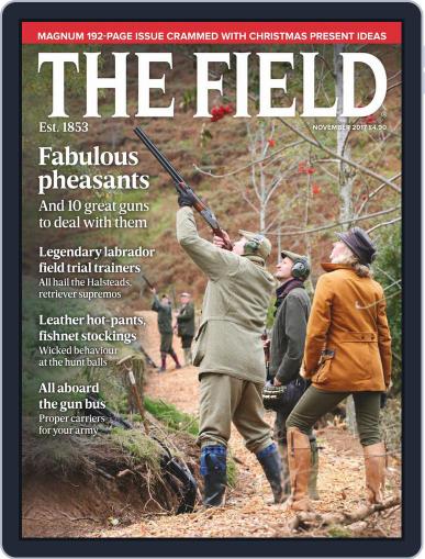 The Field November 1st, 2017 Digital Back Issue Cover