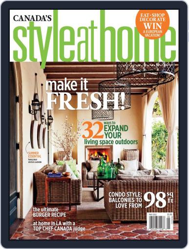 Style At Home Canada March 27th, 2012 Digital Back Issue Cover
