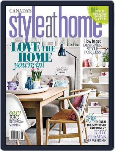 Style At Home Canada May 1st, 2013 Digital Back Issue Cover