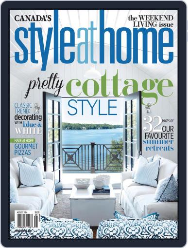 Style At Home Canada July 15th, 2014 Digital Back Issue Cover