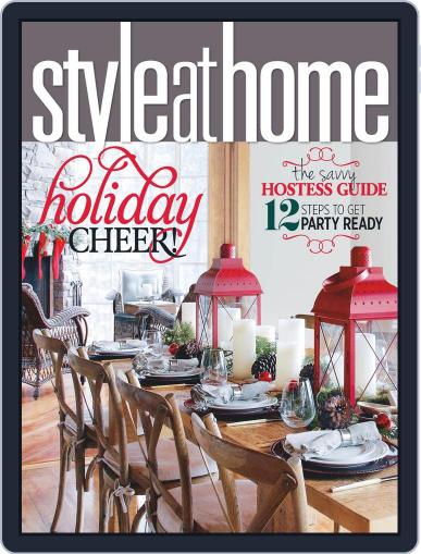 Style At Home Canada October 28th, 2014 Digital Back Issue Cover