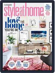 Style At Home Canada (Digital) Subscription                    October 1st, 2017 Issue