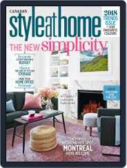 Style At Home Canada (Digital) Subscription                    January 1st, 2018 Issue