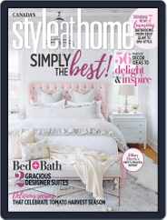 Style At Home Canada (Digital) Subscription                    September 1st, 2018 Issue