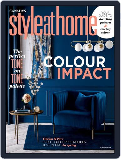 Style At Home Canada April 1st, 2020 Digital Back Issue Cover