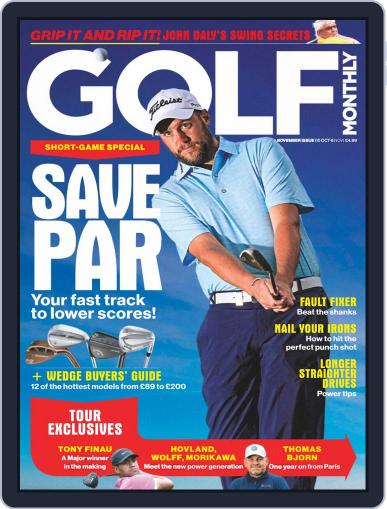 Golf Monthly November 1st, 2019 Digital Back Issue Cover