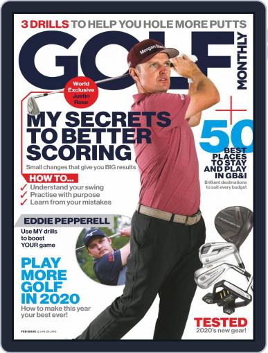 Golf Monthly February 1st, 2020 Digital Back Issue Cover