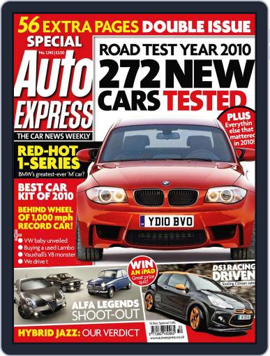 Auto Express December 14th, 2010 Digital Back Issue Cover