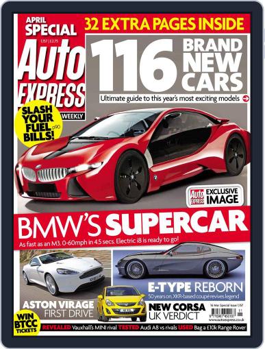 Auto Express March 15th, 2011 Digital Back Issue Cover