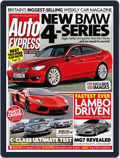 Auto Express May 4th, 2011 Digital Back Issue Cover