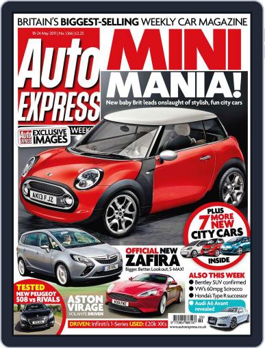 Auto Express May 18th, 2011 Digital Back Issue Cover