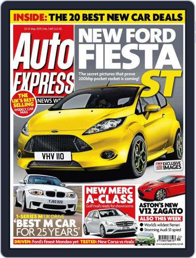 Auto Express May 25th, 2011 Digital Back Issue Cover