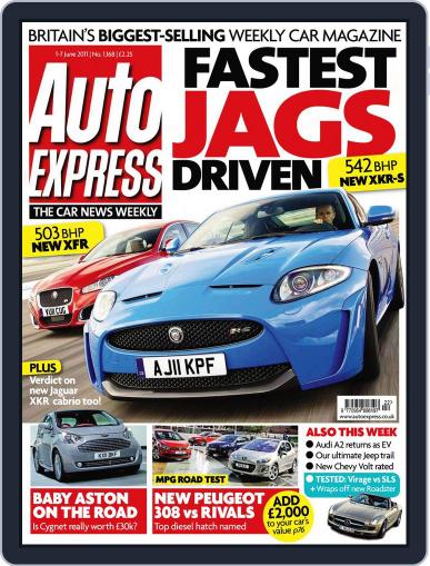 Auto Express June 2nd, 2011 Digital Back Issue Cover