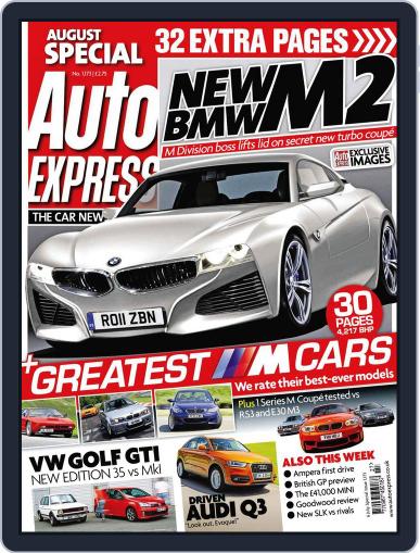 Auto Express July 6th, 2011 Digital Back Issue Cover