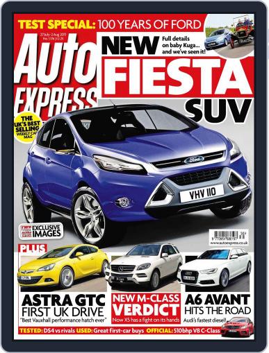 Auto Express July 27th, 2011 Digital Back Issue Cover