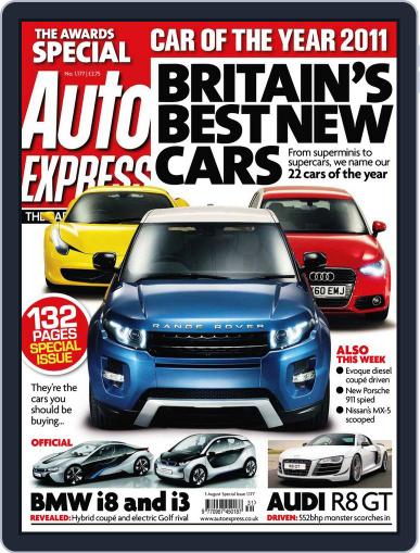 Auto Express August 2nd, 2011 Digital Back Issue Cover