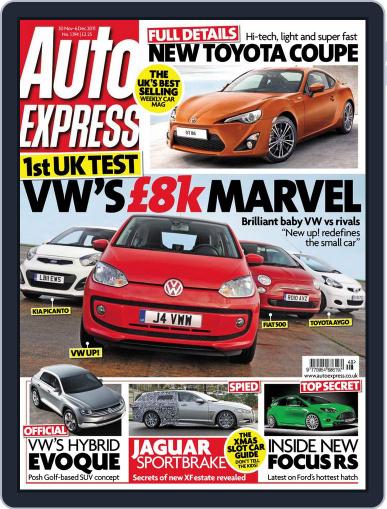 Auto Express November 29th, 2011 Digital Back Issue Cover