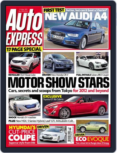 Auto Express December 6th, 2011 Digital Back Issue Cover