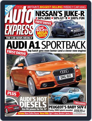 Auto Express January 25th, 2012 Digital Back Issue Cover