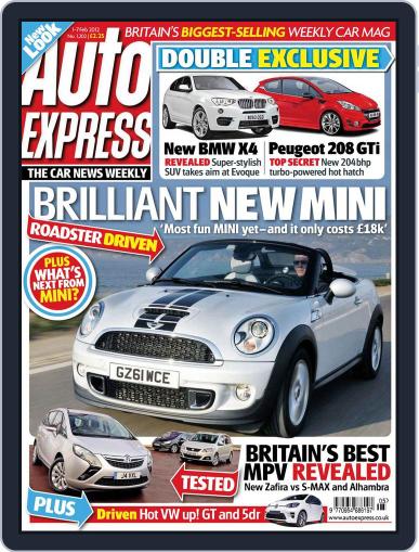 Auto Express January 31st, 2012 Digital Back Issue Cover