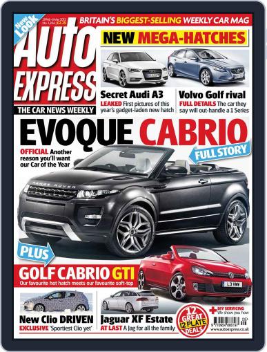 Auto Express February 28th, 2012 Digital Back Issue Cover