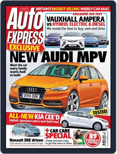 Auto Express April 4th, 2012 Digital Back Issue Cover
