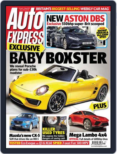 Auto Express April 24th, 2012 Digital Back Issue Cover