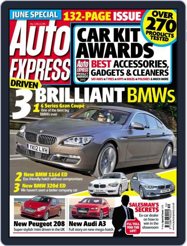 Auto Express May 9th, 2012 Digital Back Issue Cover