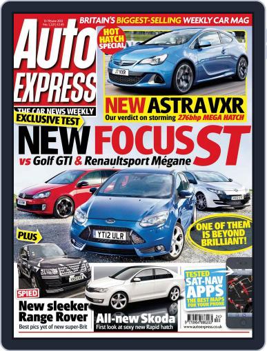 Auto Express June 12th, 2012 Digital Back Issue Cover