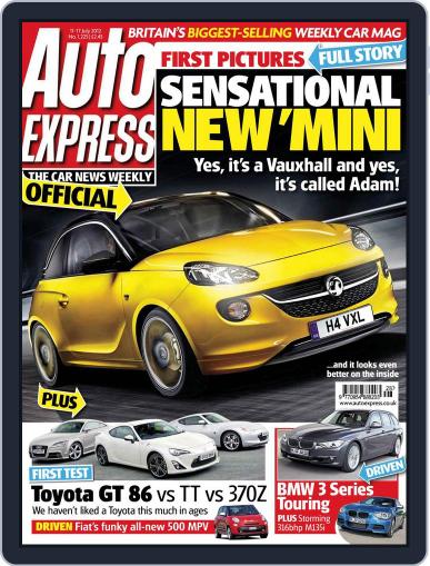 Auto Express July 10th, 2012 Digital Back Issue Cover