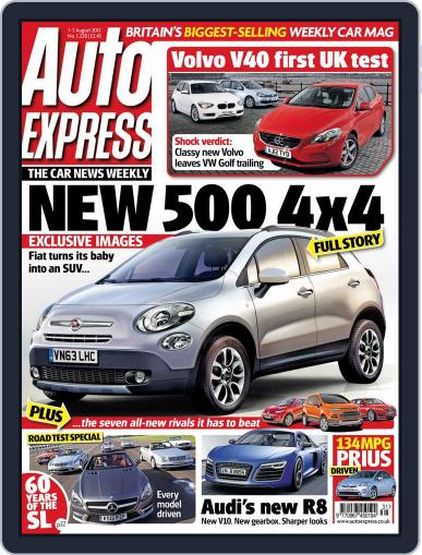 Auto Express July 31st, 2012 Digital Back Issue Cover
