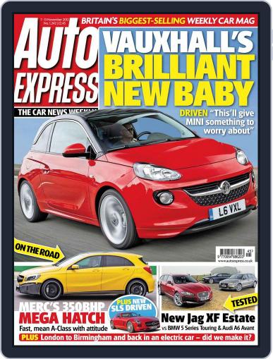 Auto Express November 6th, 2012 Digital Back Issue Cover