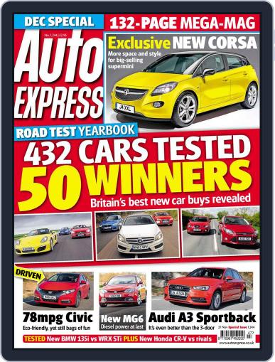 Auto Express November 20th, 2012 Digital Back Issue Cover