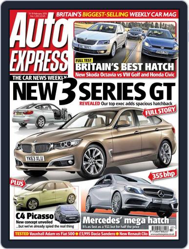 Auto Express February 12th, 2013 Digital Back Issue Cover