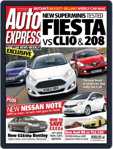 Auto Express February 19th, 2013 Digital Back Issue Cover