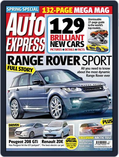Auto Express March 27th, 2013 Digital Back Issue Cover