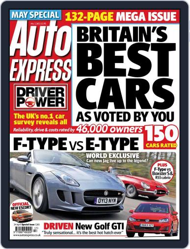 Auto Express April 23rd, 2013 Digital Back Issue Cover