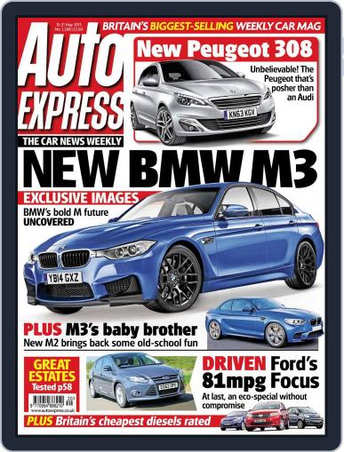 Auto Express May 14th, 2013 Digital Back Issue Cover