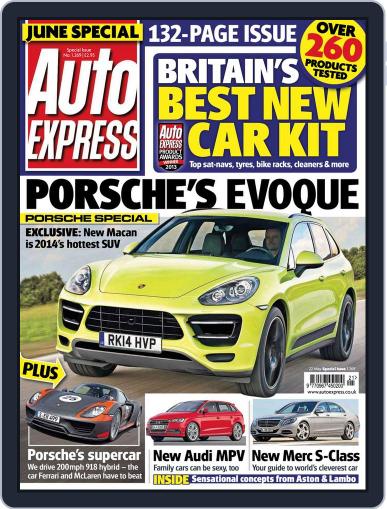 Auto Express May 21st, 2013 Digital Back Issue Cover
