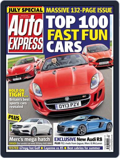 Auto Express June 11th, 2013 Digital Back Issue Cover