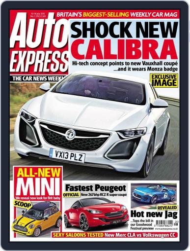 Auto Express July 9th, 2013 Digital Back Issue Cover