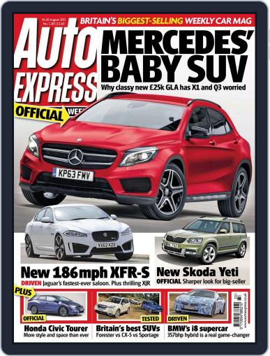 Auto Express August 13th, 2013 Digital Back Issue Cover