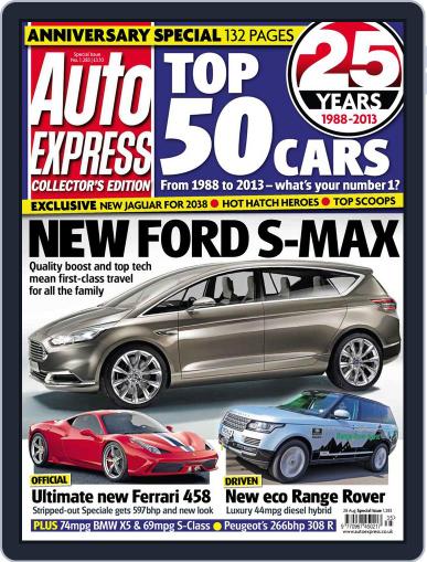 Auto Express August 28th, 2013 Digital Back Issue Cover