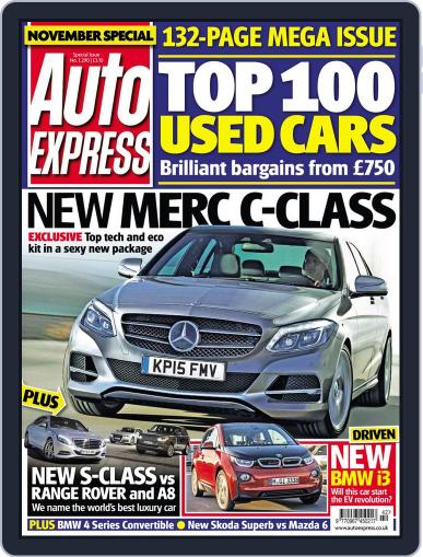 Auto Express October 16th, 2013 Digital Back Issue Cover
