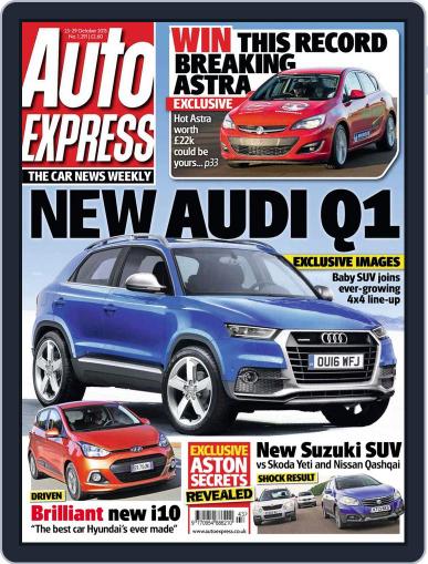Auto Express October 22nd, 2013 Digital Back Issue Cover