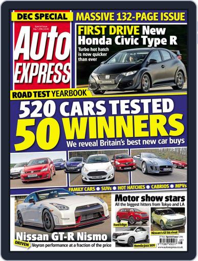 Auto Express November 26th, 2013 Digital Back Issue Cover