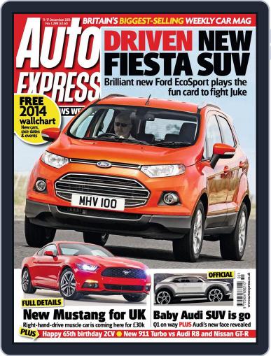 Auto Express December 10th, 2013 Digital Back Issue Cover