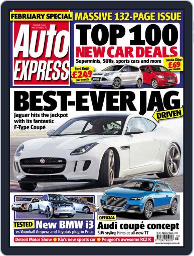 Auto Express January 14th, 2014 Digital Back Issue Cover