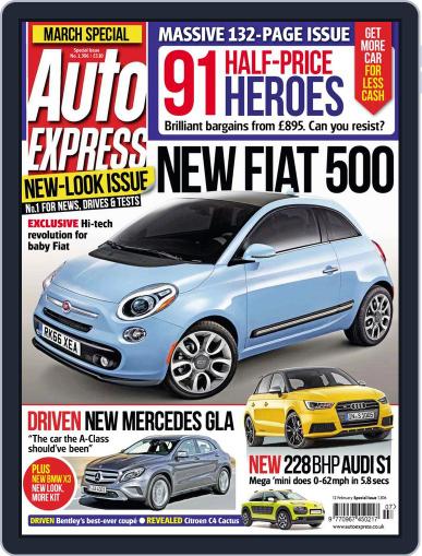 Auto Express February 11th, 2014 Digital Back Issue Cover
